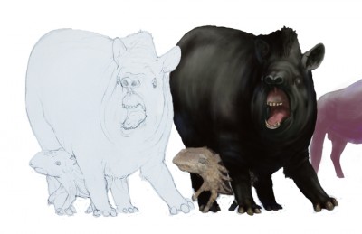 blog tapir painting
